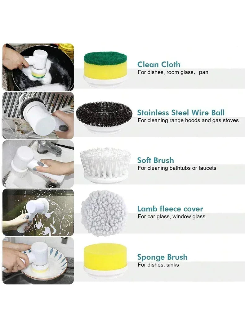 Electric Spin Scrubber